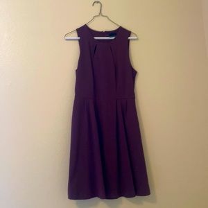 Purple midi dress. Size Medium